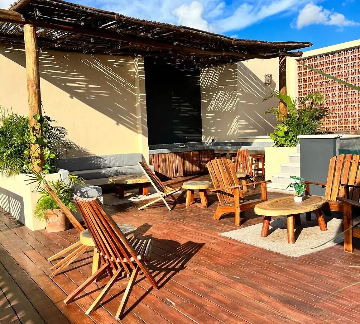 شقة Jacuzzi Retreat Sunrise Haven تولوم